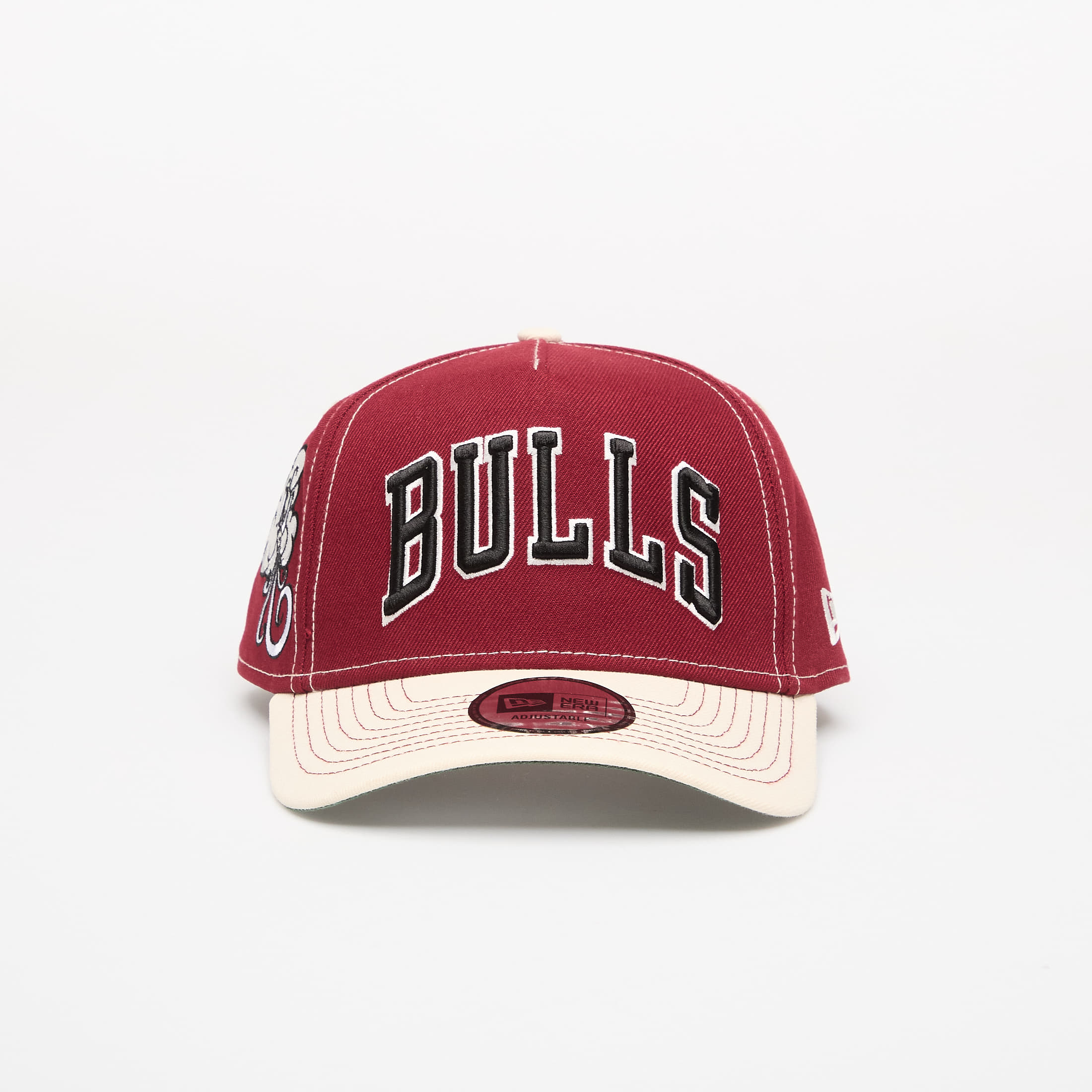 Tappo New Era 9FORTY Aframe City Icon Chicago Bulls Cardinal/ Light Cream