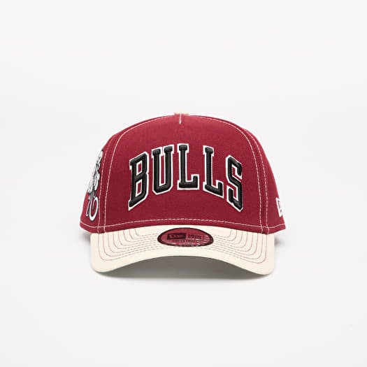 Cepure New Era 9FORTY Aframe City Icon Chicago Bulls Cardinal/ Light Cream