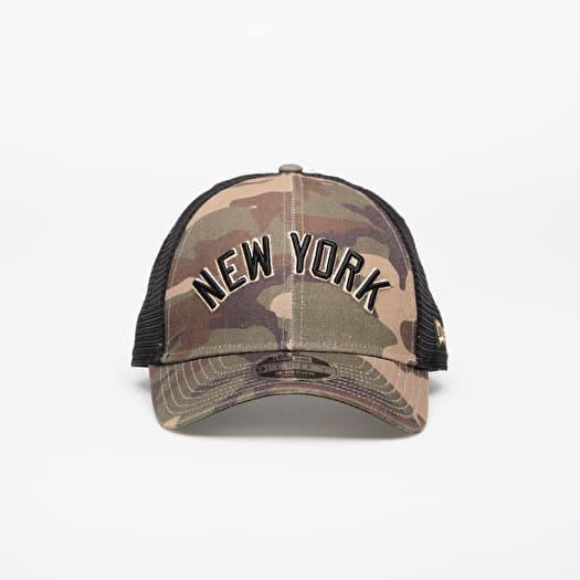 Keps New Era 9FORTY MC Wordmark Camo New York Yankees Woodland Camo