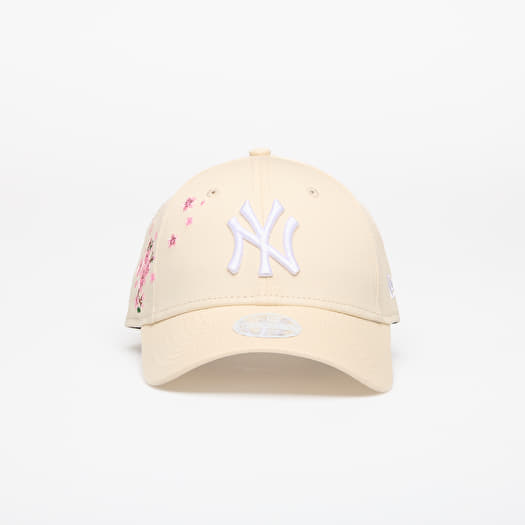 Keps New Era 9FORTY Floral Icon New York Yankees Light Cream/ Optic White
