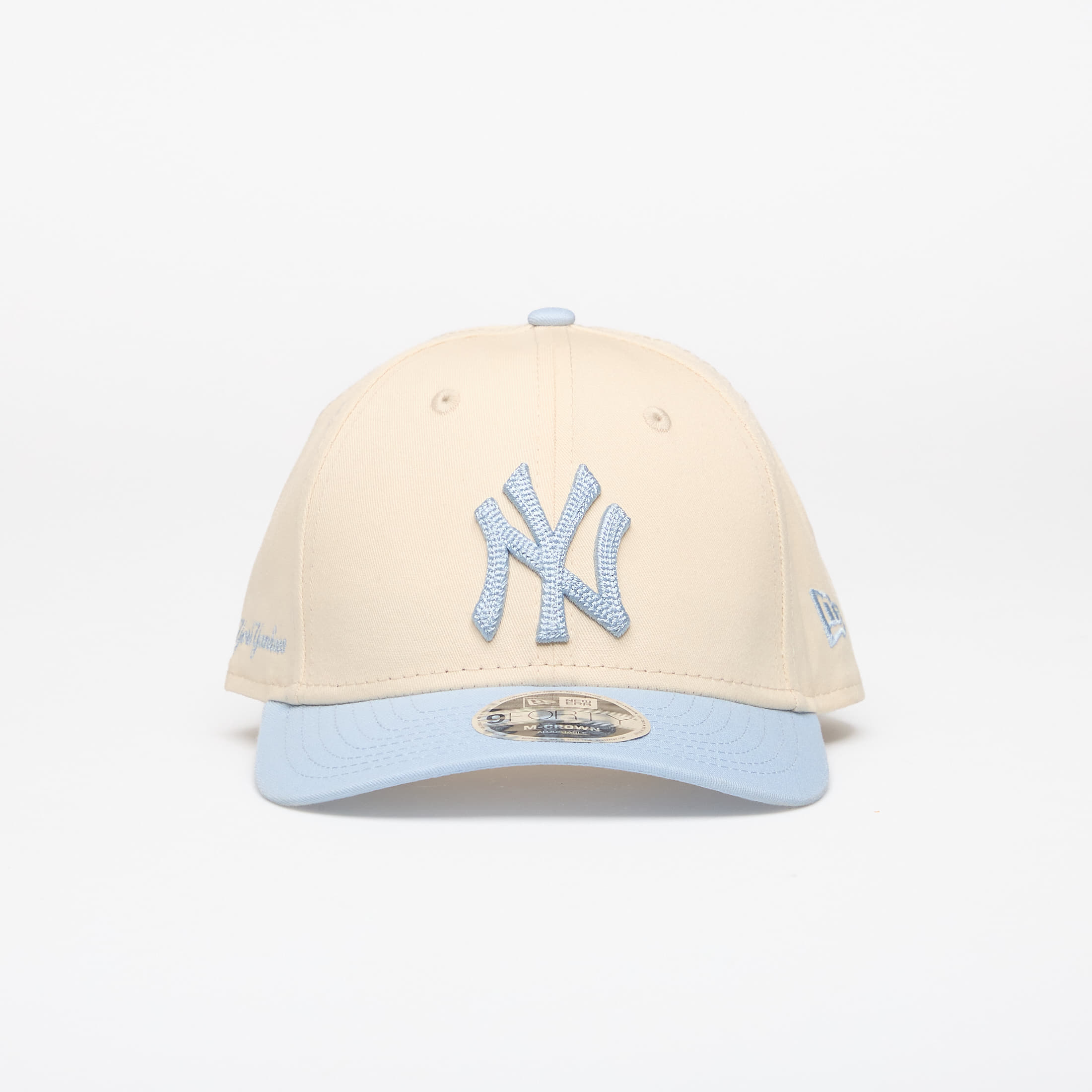 New Era 9FORTY MC MLB Side Script New York Yankees Light Cream/ SFB Universal