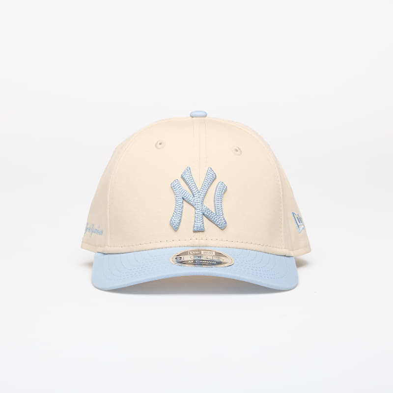 Kšiltovka New Era 9FORTY MC MLB Side Script New York Yankees Light Cream/ SFB