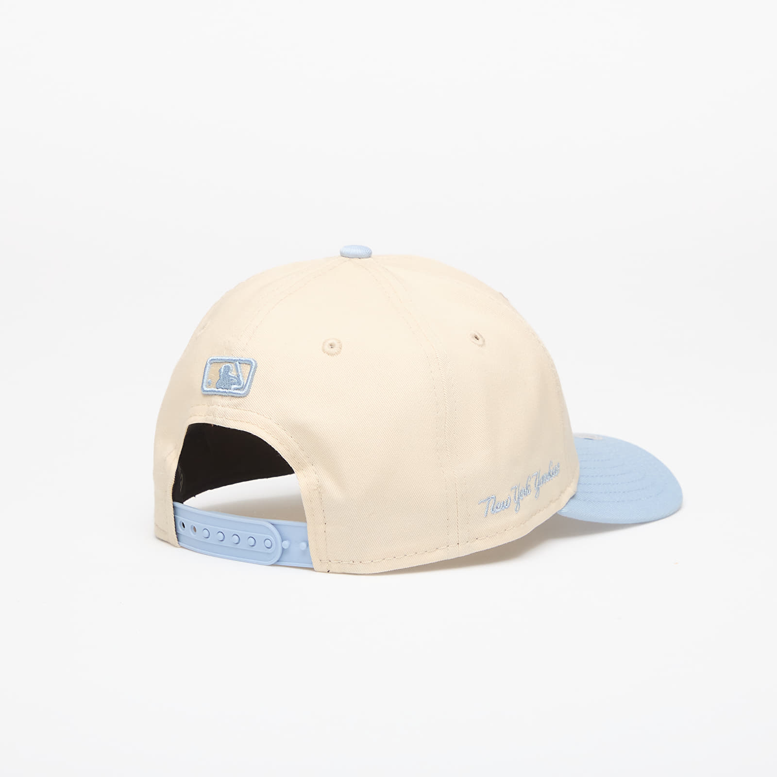Caps New Era 9FORTY MC MLB Side Script New York Yankees Light Cream/ SFB