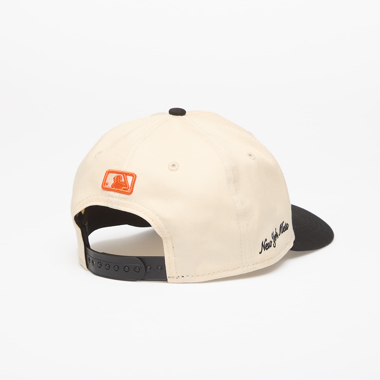 Kšiltovky New Era 9FORTY MC MLB Side Script New York Mets Light Cream/ Black