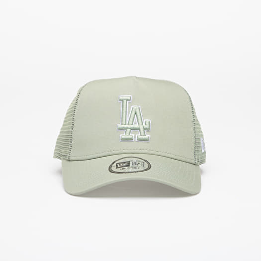 Šiltovka  New Era 9FORTY AF Trucker Outline Los Angeles Dodgers EVG/ Optic White