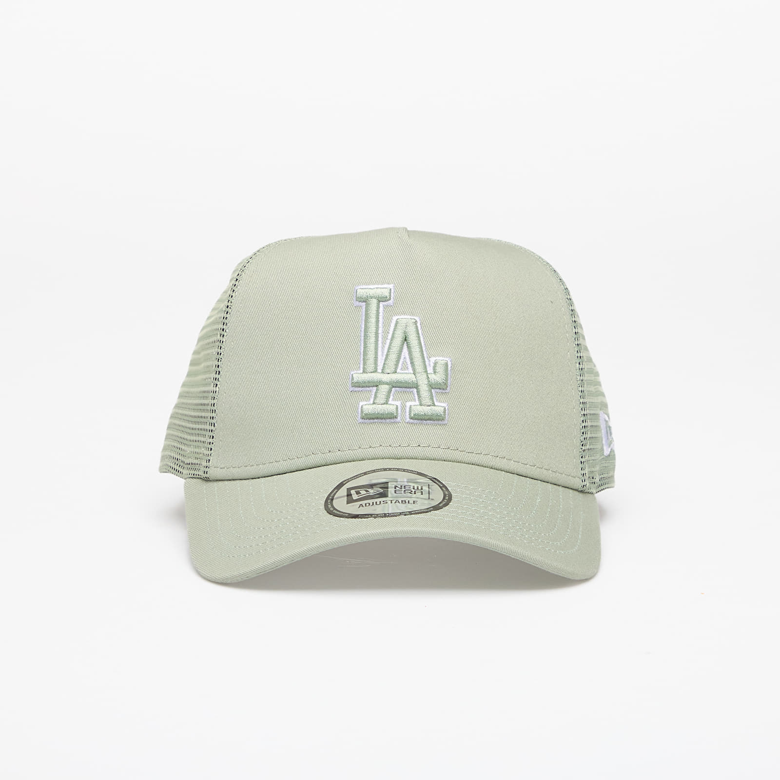 Šiltovky New Era 9FORTY AF Trucker Outline Los Angeles Dodgers EVG/ Optic White