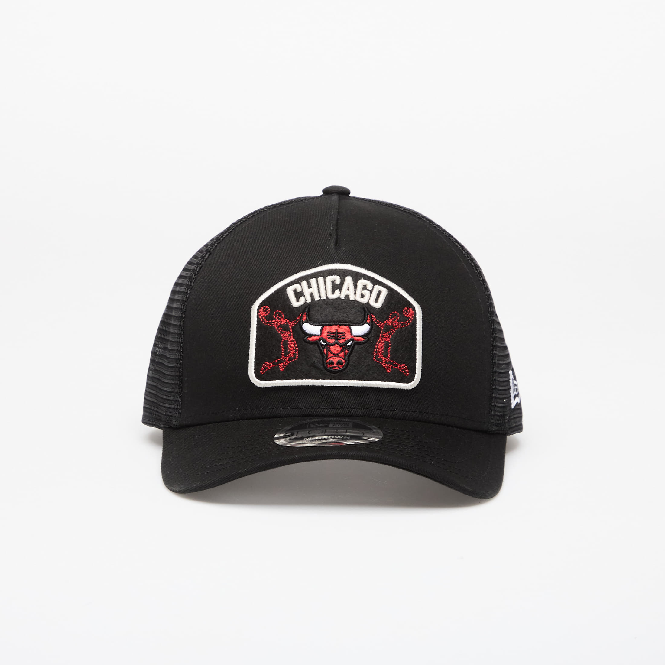 Levně Kšiltovka New Era 9FORTY MC AF Trucker Chicago Bulls Black Universal