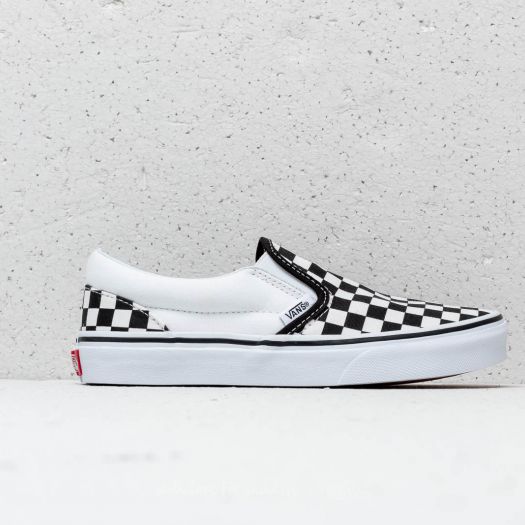 Dje je tenisice i obu a Vans Classic Slip On Checkerboard Black