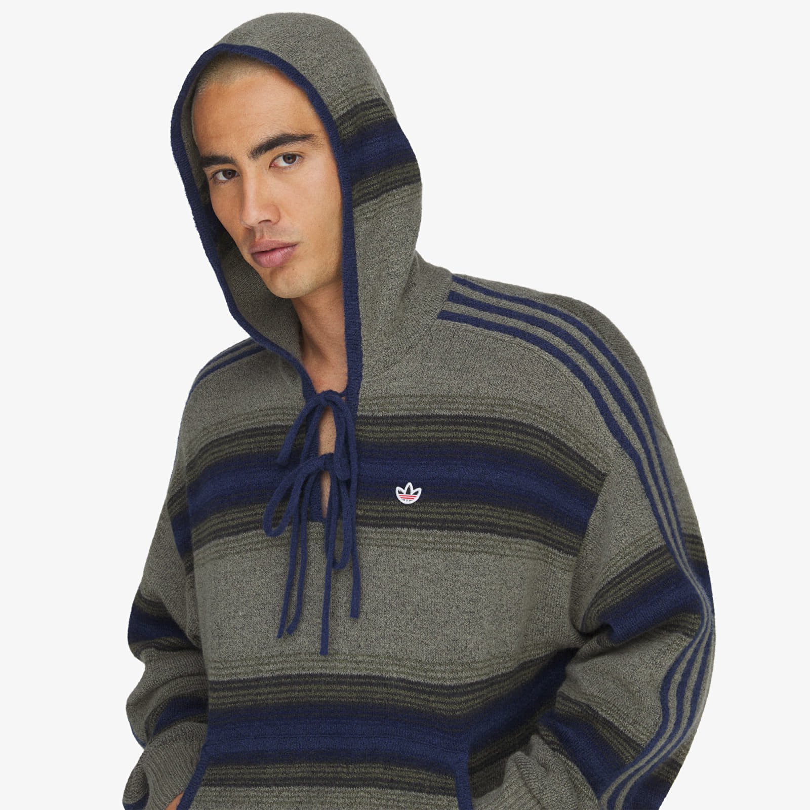 Jachete pentru bărbați adidas x Clot Baja Jacket By Edison Chen UNISEX Trace Khaki/ Tech Indigo