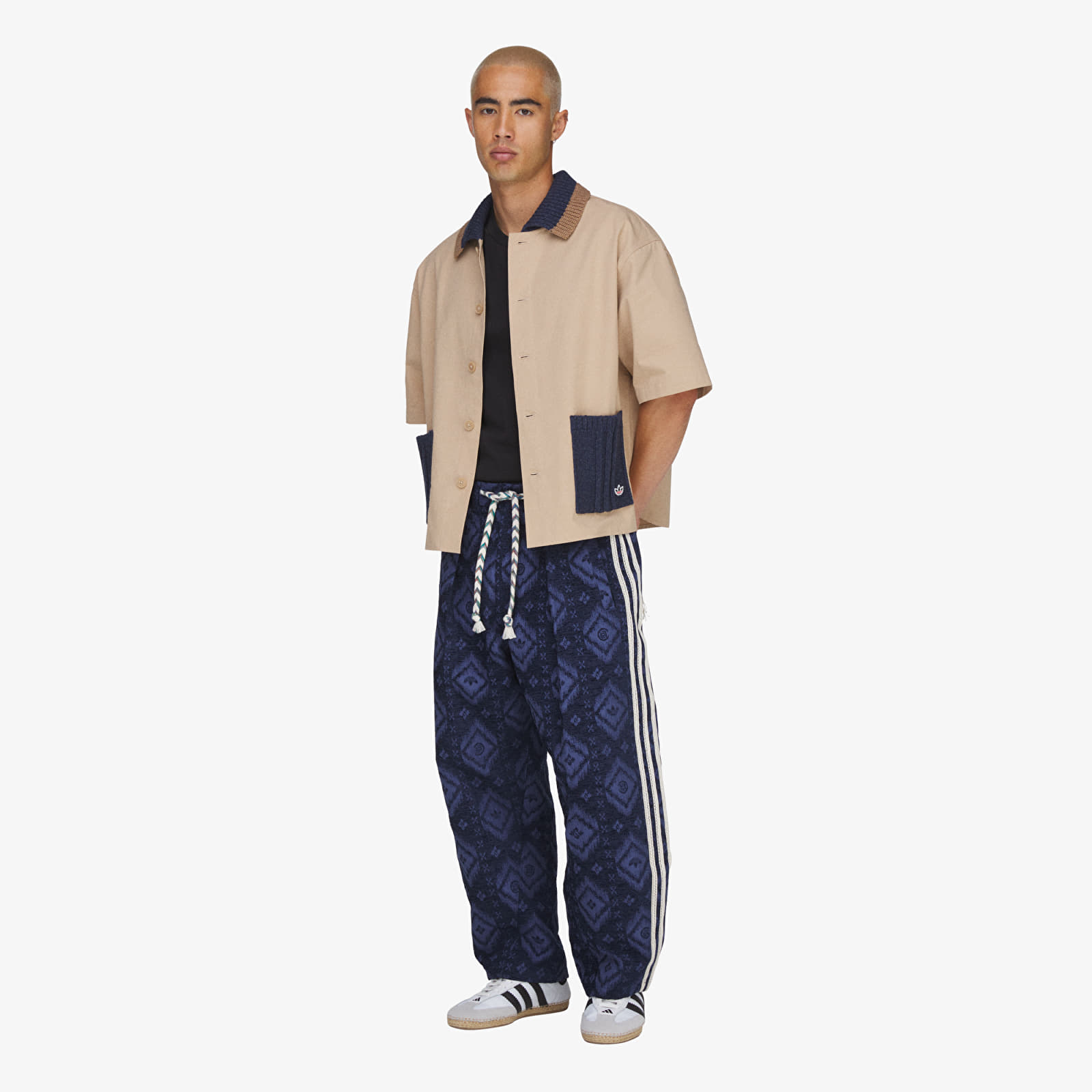 Srajce  adidas x Clot Ss Guayabera By Edison Chen Shirt UNISEX Warm Sandstone
