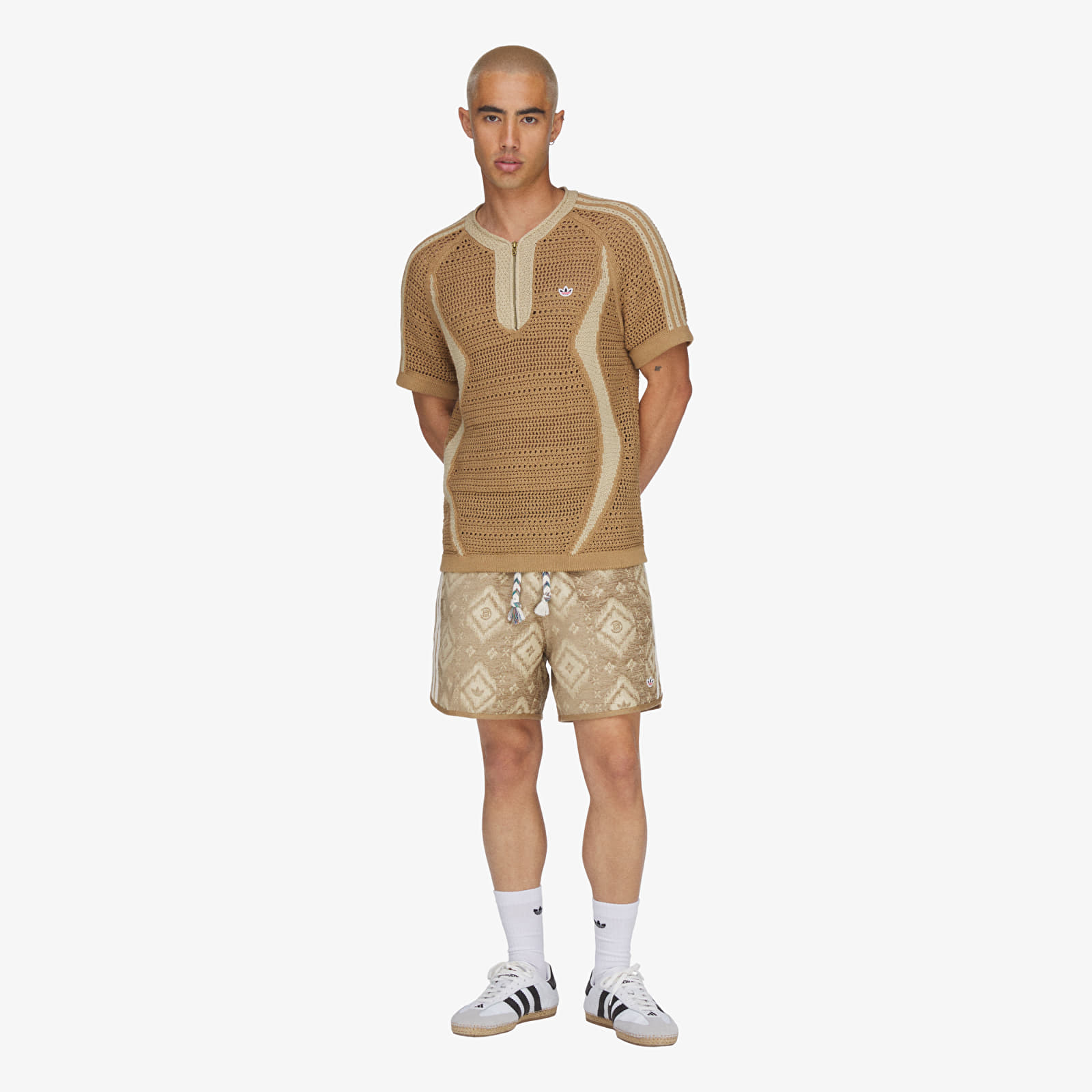 Dresy adidas x Clot Knit Jersey By Edison Chen UNISEX Cardboard