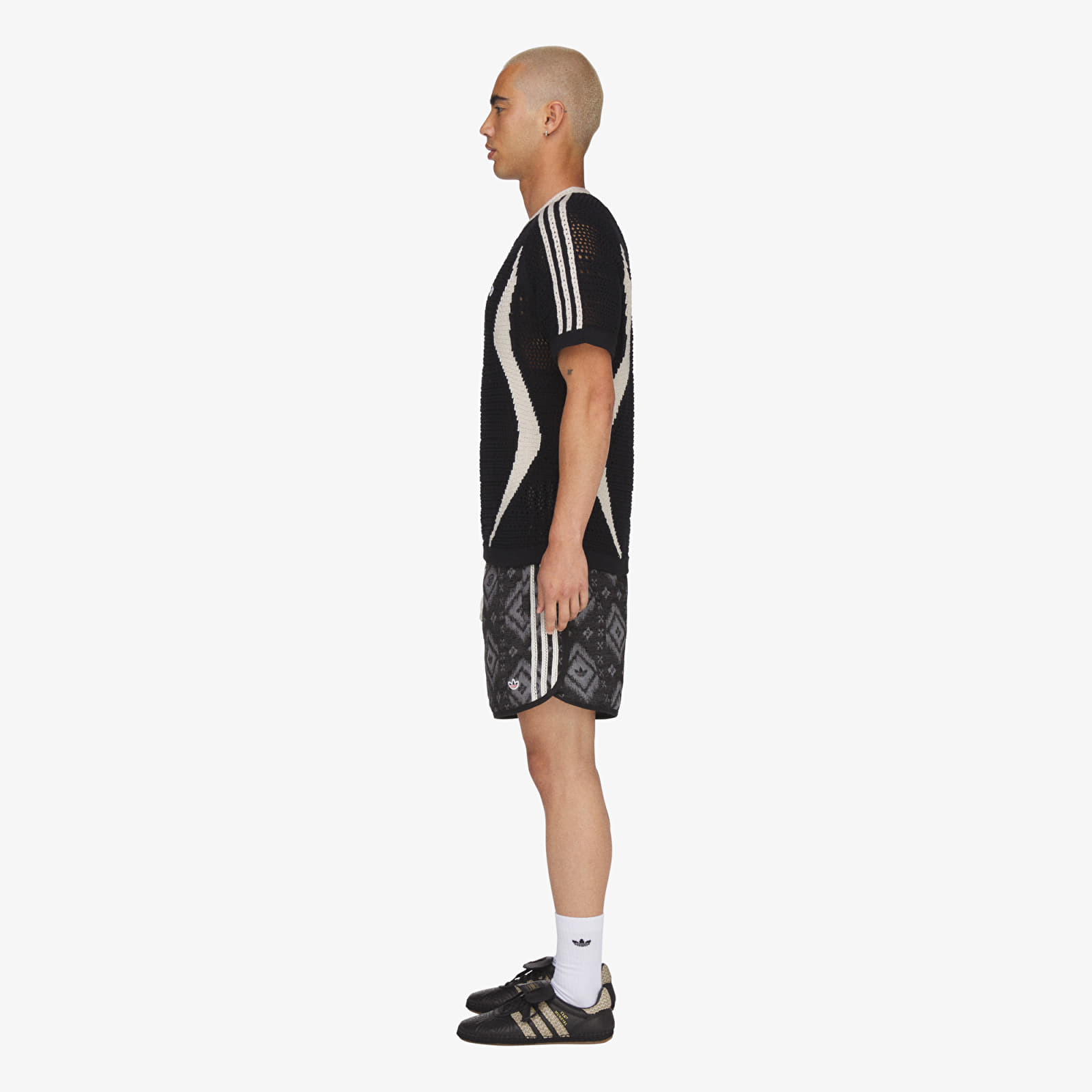 Jerseys adidas x Clot Knit Jersey By Edison Chen UNISEX Black/ Wonder White