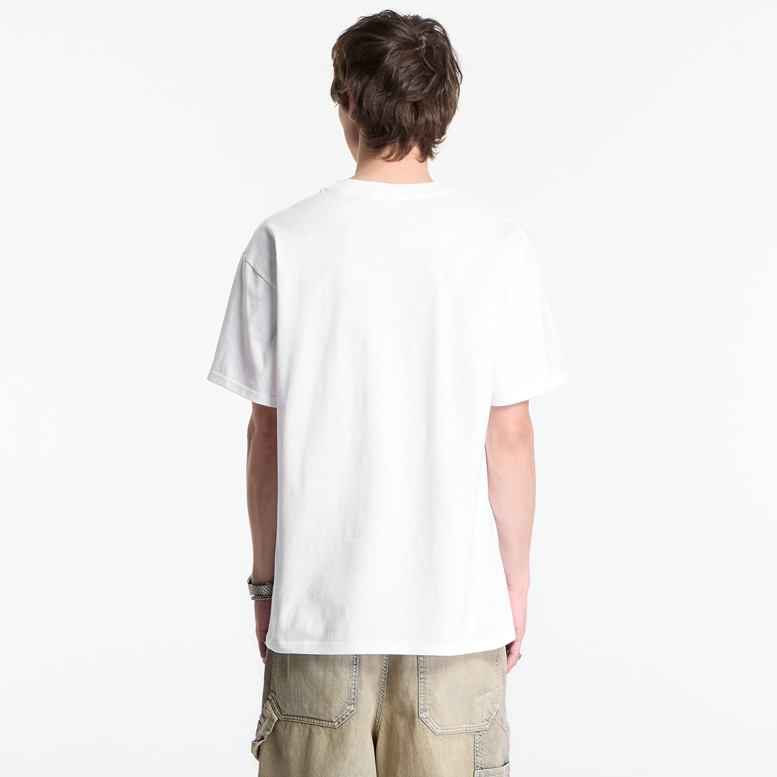 T-shirts OBEY Watercolor Poppy White