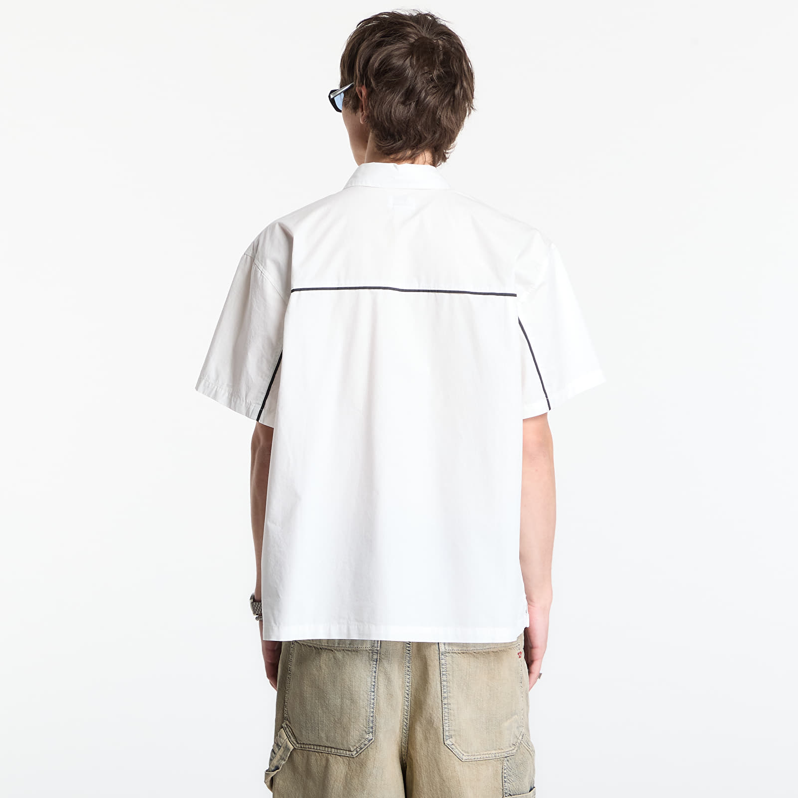 Košile OBEY Camber Woven White