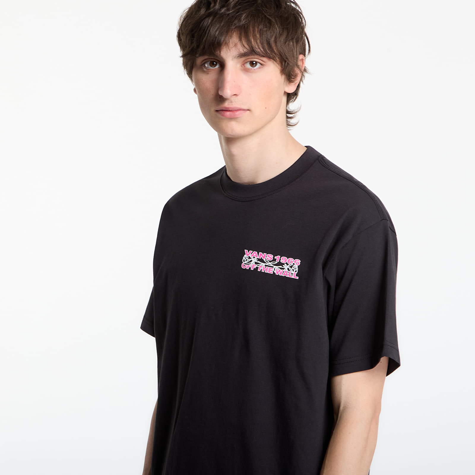 T-shirts Vans Barb Plate Loose SS Tee Black
