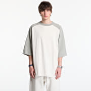 Fear of God Essentials Signature Baseball Tee Oatmeal Heather/ Concrete Heather