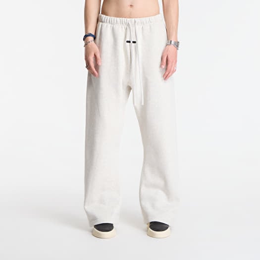 Tepláky Fear of God Essentials Signature Classic Fit Flare Sweatpants Oatmeal Heather/ Light Heather