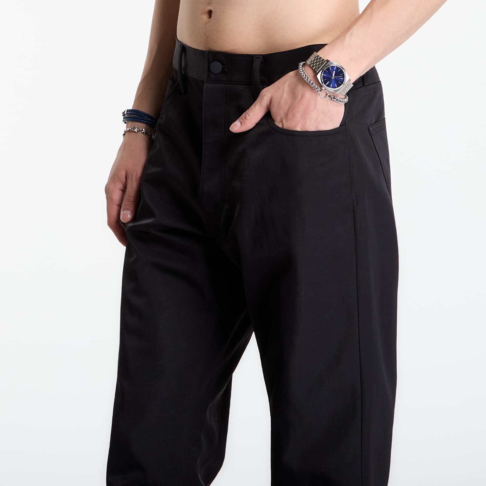 Püksid Fear of God Essentials 5 Pocket Pant Vintage Black