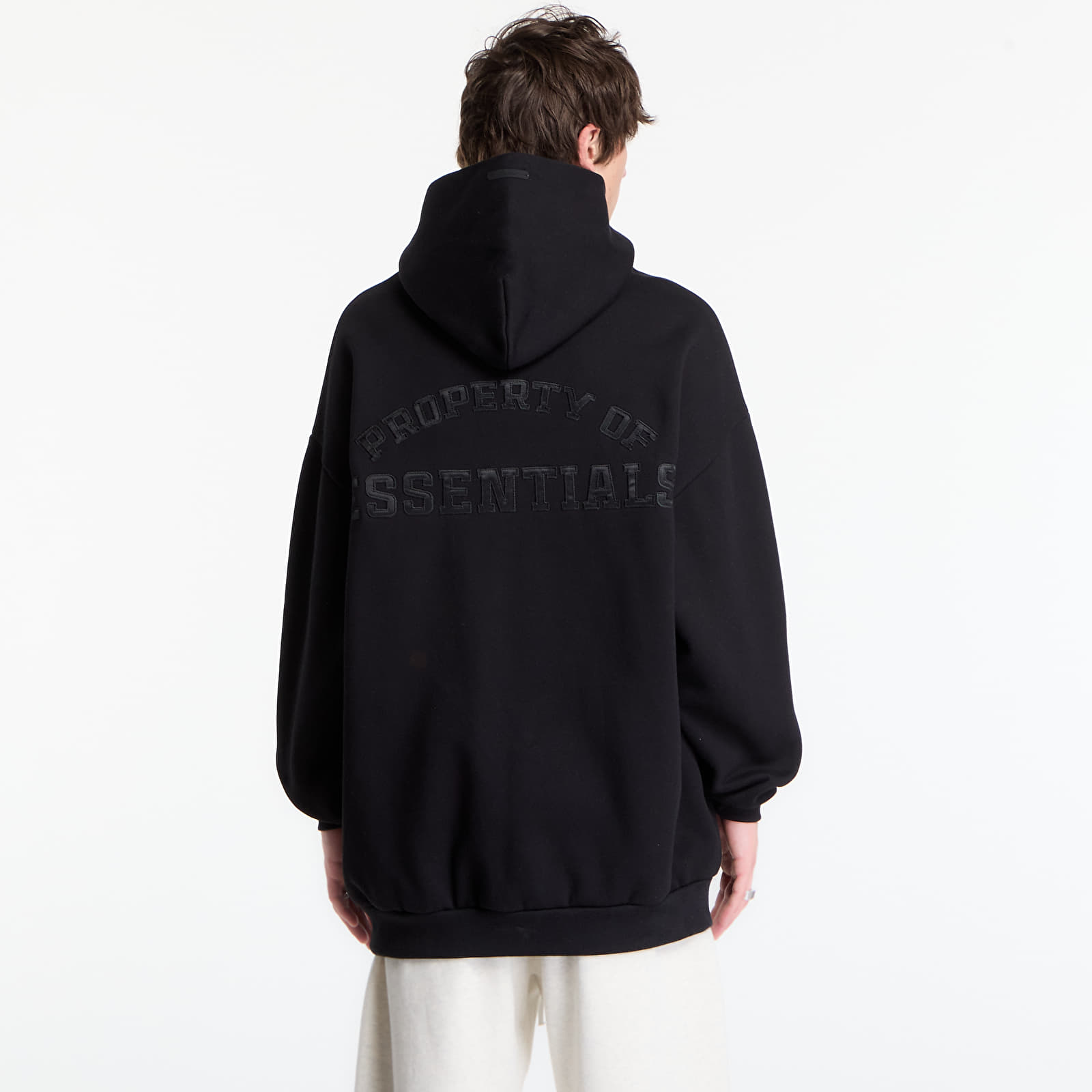 Hoodies och sweatshirts Fear of God Essentials Property Lounge Long Zip Hoodie Black