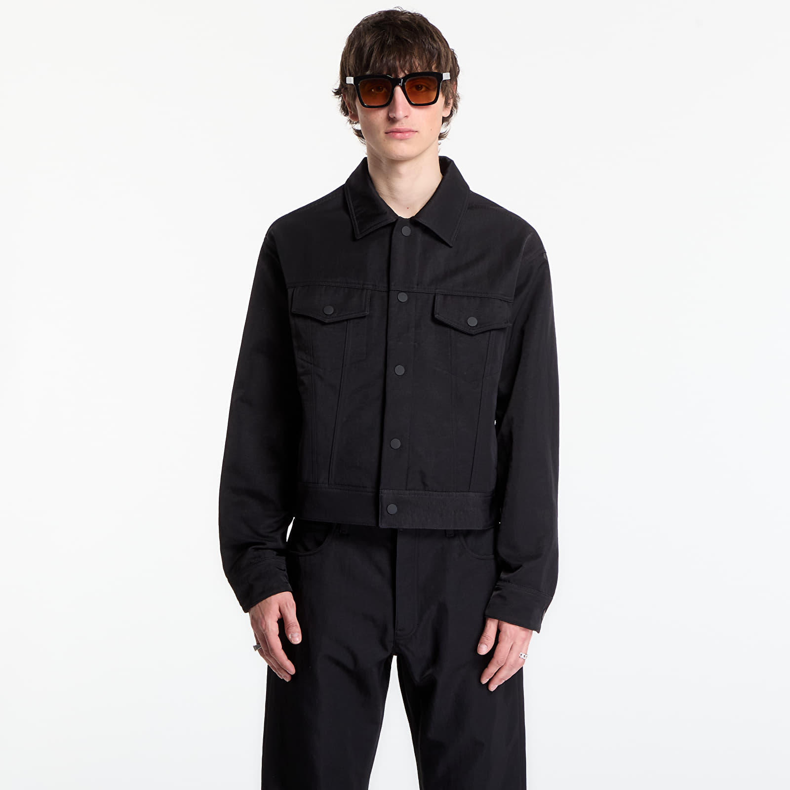 Jakker Fear of God Essentials Trucker Jacket Vintage Black