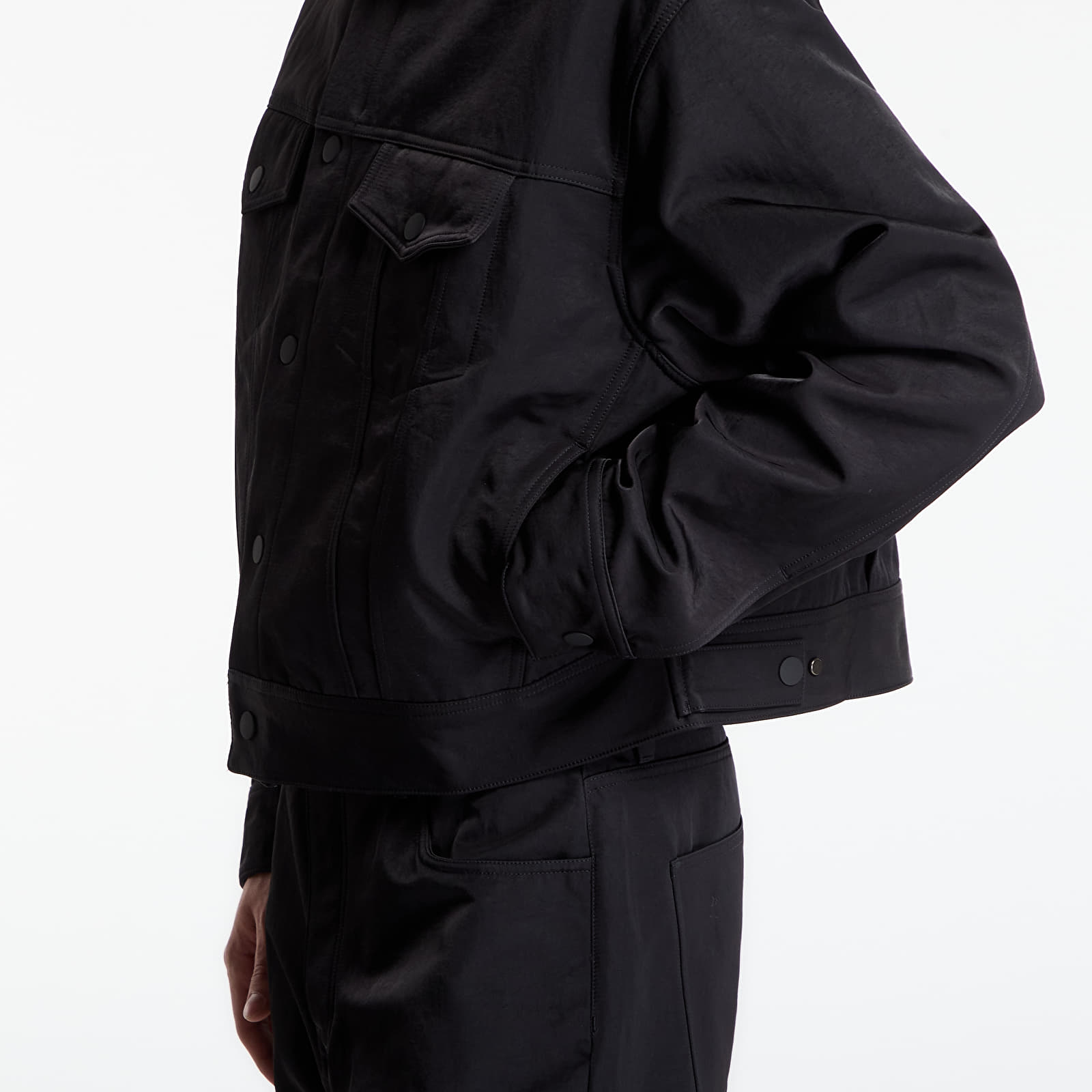 Jakker Fear of God Essentials Trucker Jacket Vintage Black
