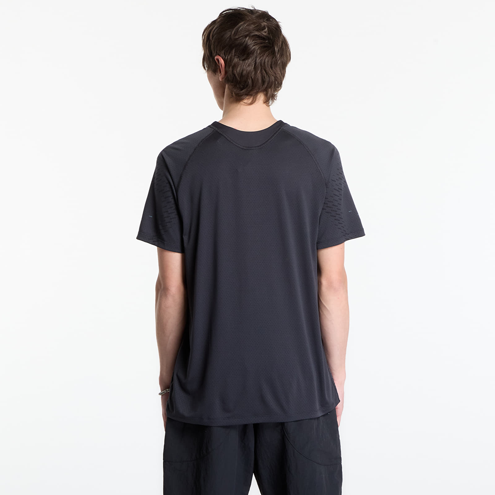 T-shirts Nike Stride Plus Men's Dri-FIT ADV Short-Sleeve Running Top Off Noir/ Black/ Refblk