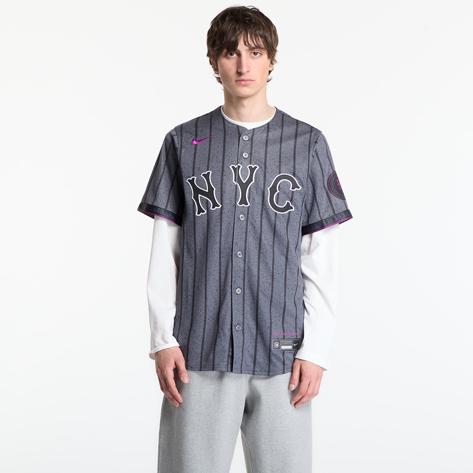 Camisolas Nike MLB Limited Jersey City Connect Iron Grey