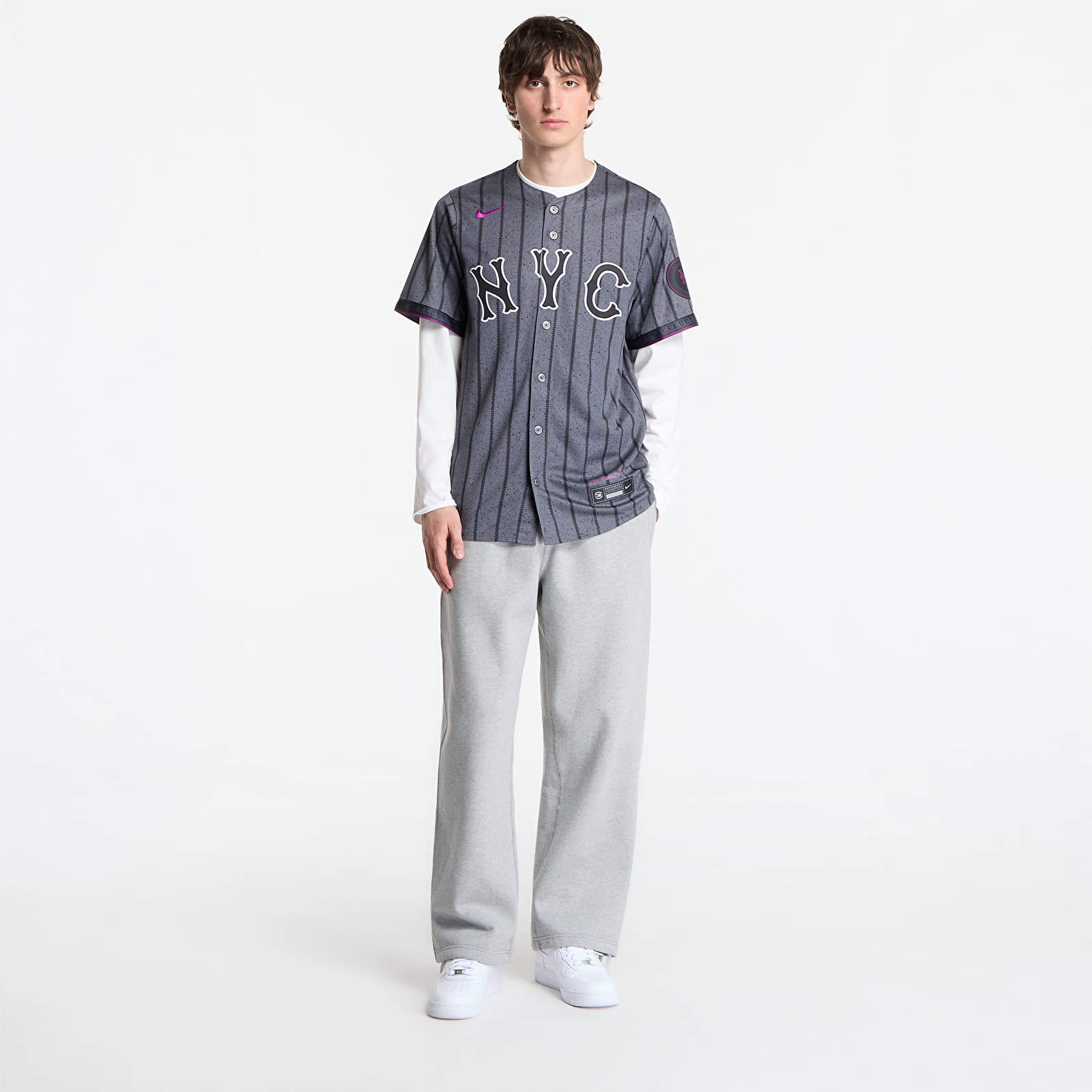 Camisolas Nike MLB Limited Jersey City Connect Iron Grey