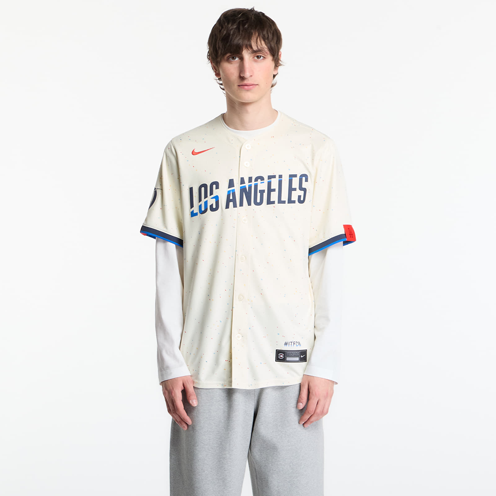 Tröjor Nike MLB Limited Jersey City Connect Coconut Milk