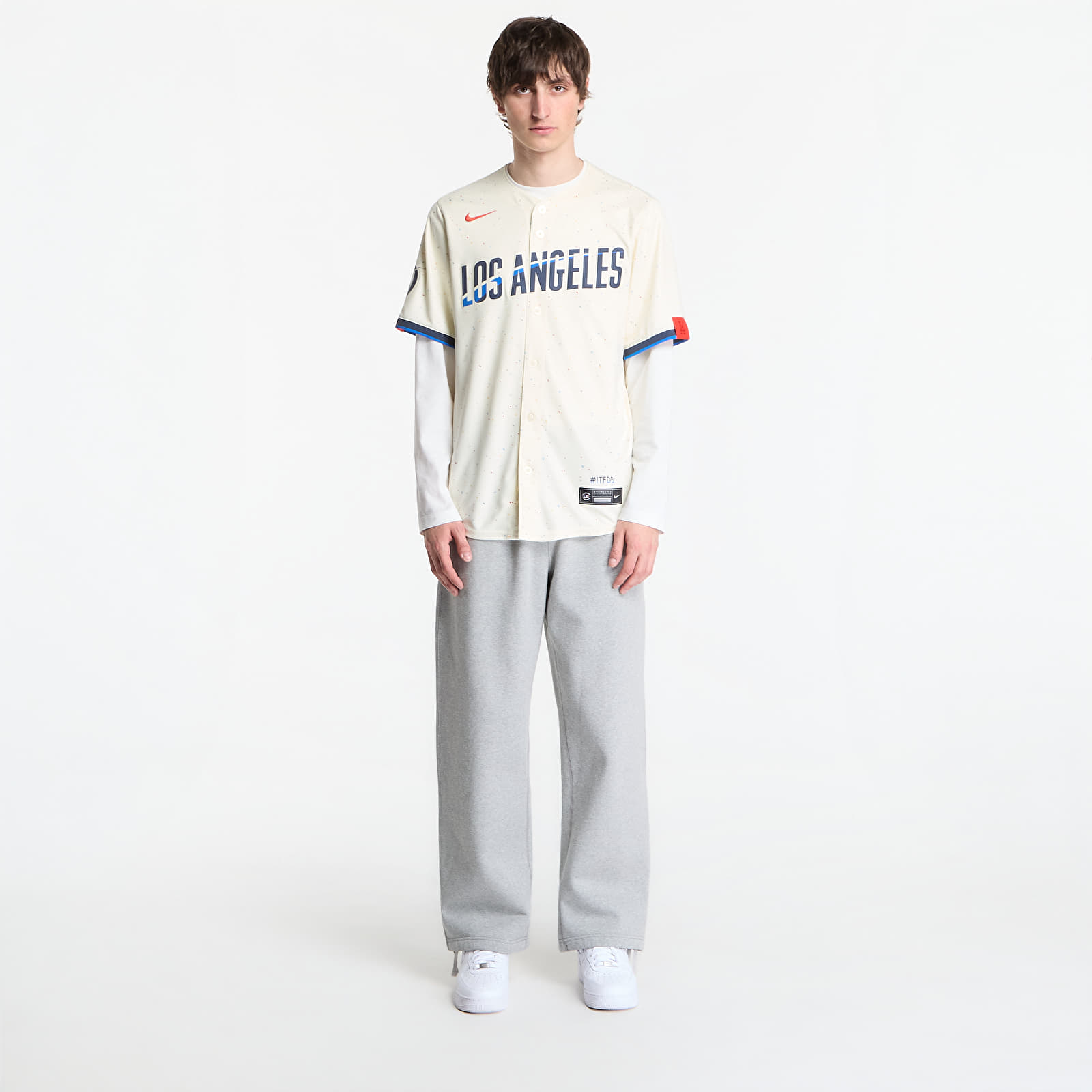 Tröjor Nike MLB Limited Jersey City Connect Coconut Milk