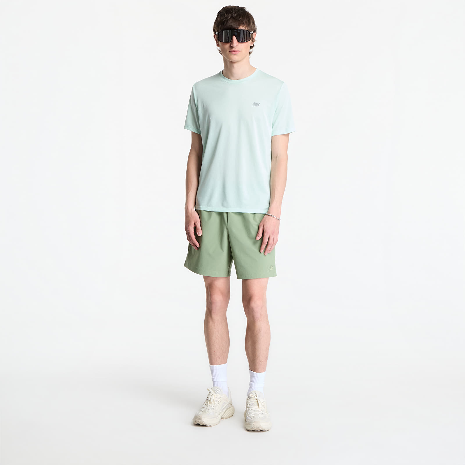 T-shirts New Balance Athletics T-Shirt Cosmic Jade Heather