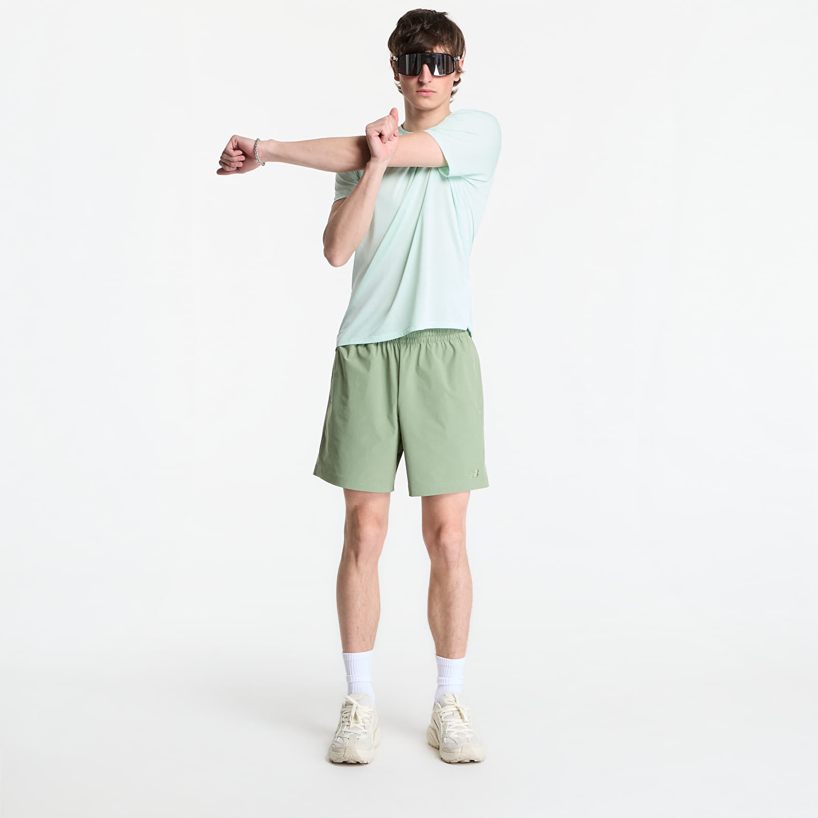 Shorts New Balance Athletics Stretch Woven Shorts Green