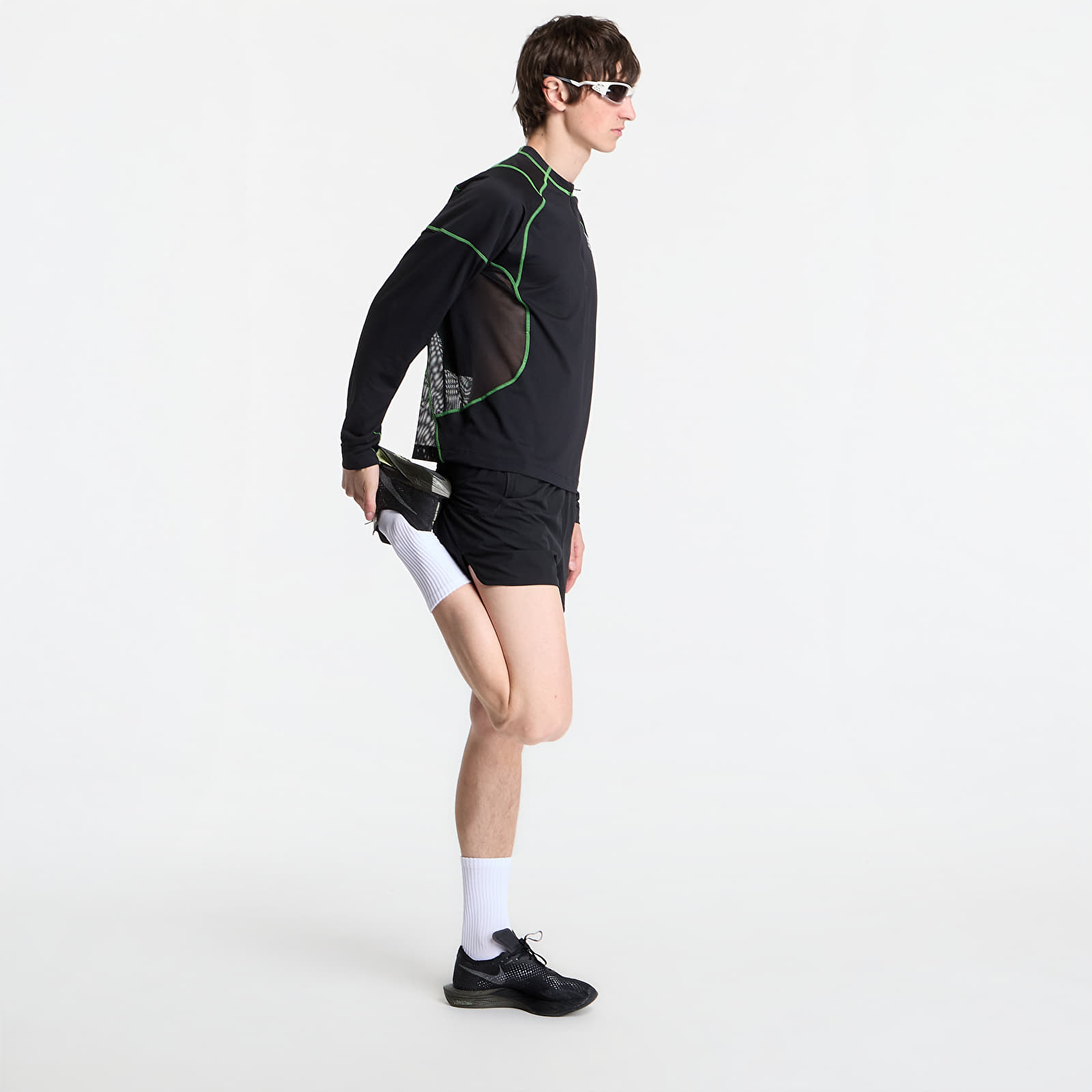 T-shirts Nike ACG "Vault" Dri-FIT Long-Sleeve Top Black/ Mean Green/ Summit White