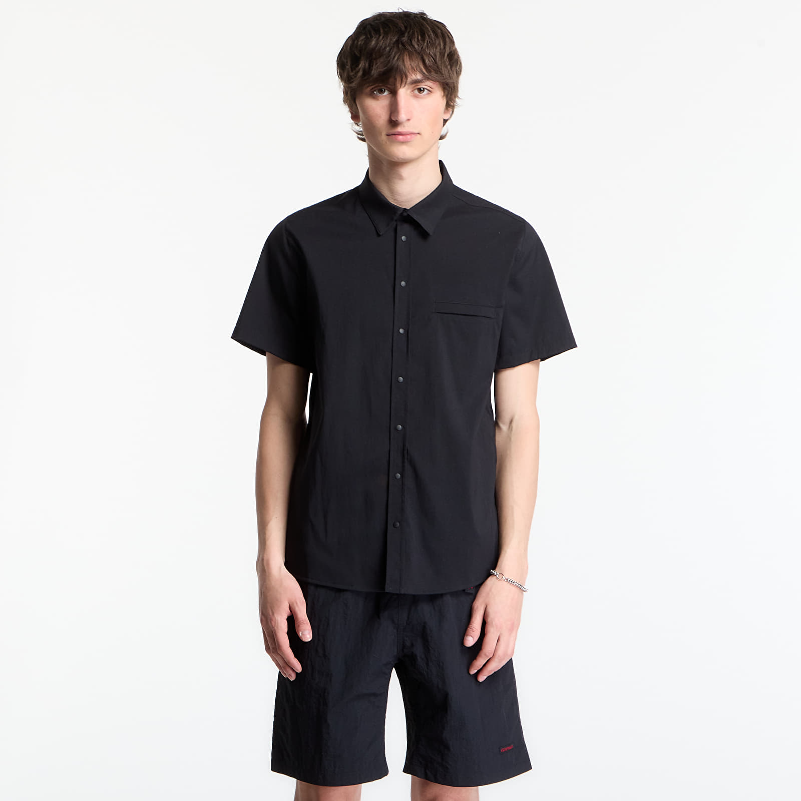 Pánské košile Poutnik by Tilak Knight SS Shirt Black