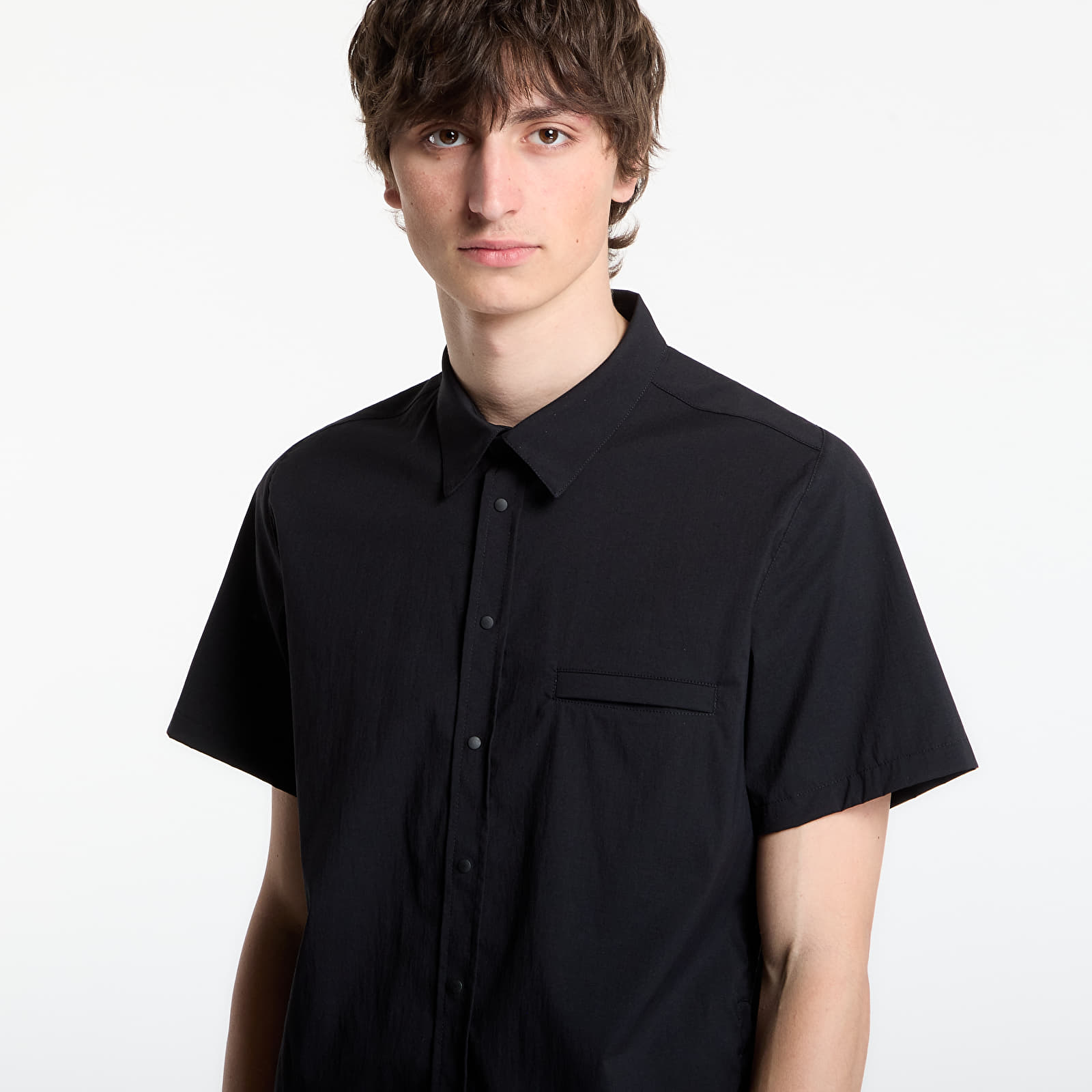 Pánské košile Poutnik by Tilak Knight SS Shirt Black
