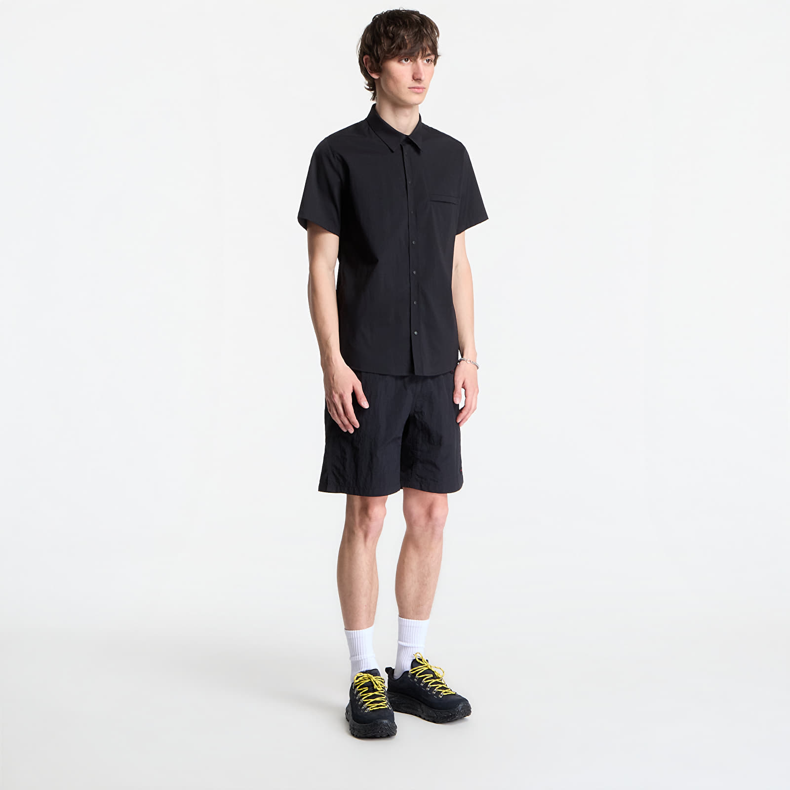 Pánské košile Poutnik by Tilak Knight SS Shirt Black