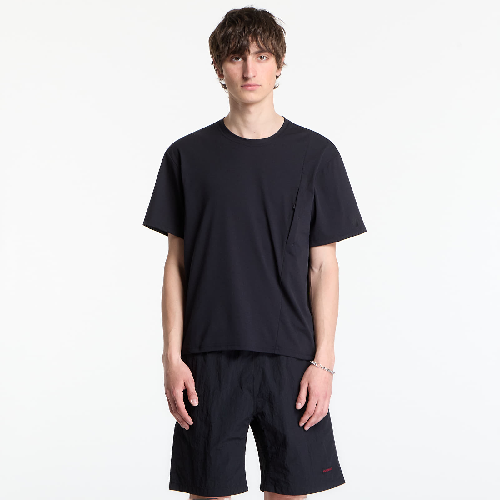 Men's T-shirts Poutnik by Tilak Shiva Top Black