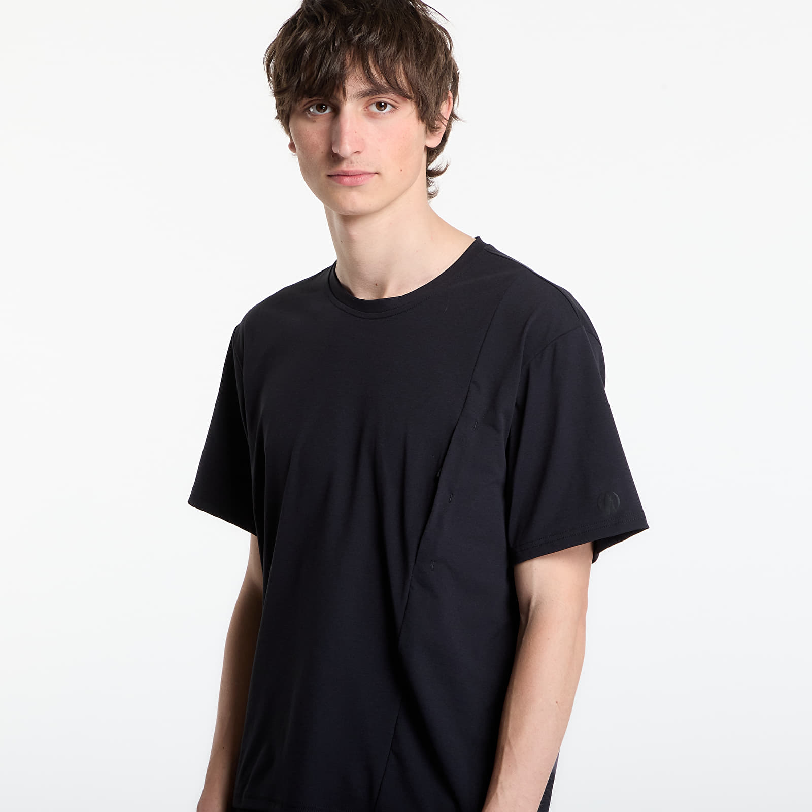 Men's T-shirts Poutnik by Tilak Shiva Top Black