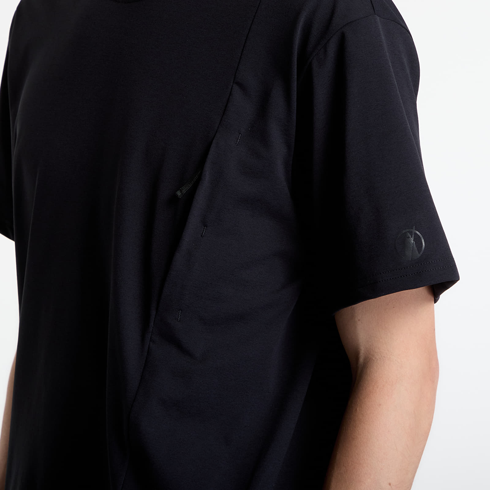 Men's T-shirts Poutnik by Tilak Shiva Top Black