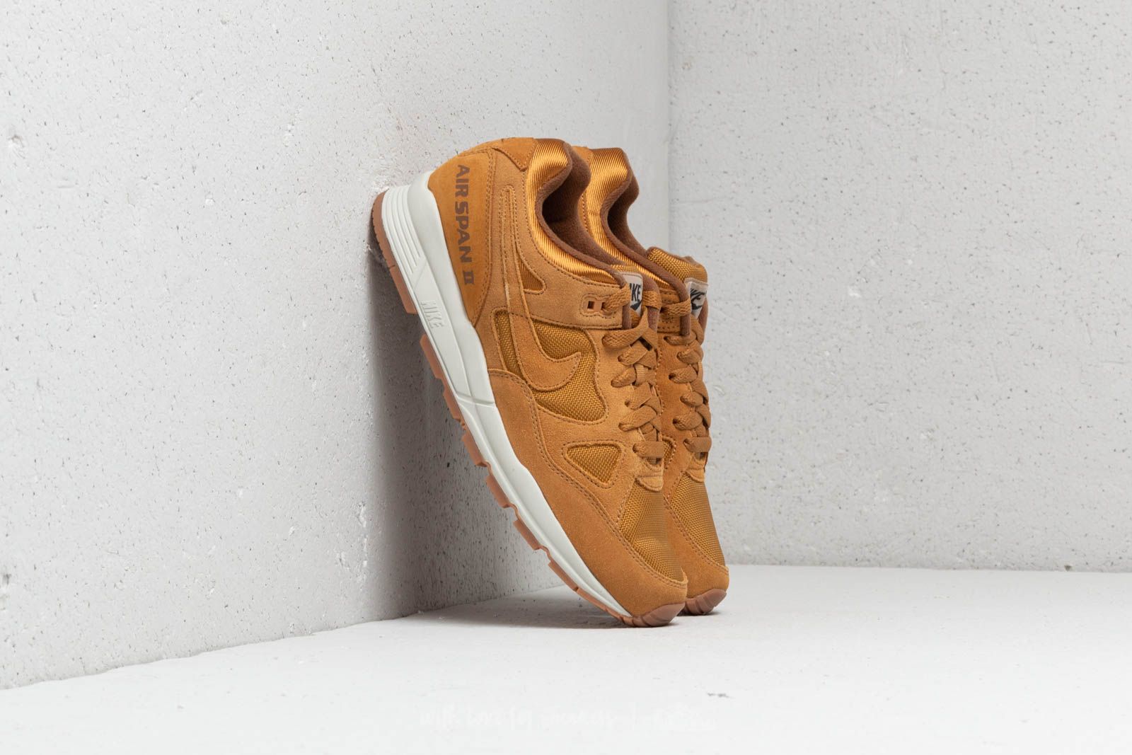 Men s shoes Nike Air Span II Premium Wheat Wheat Light Bone Footshop