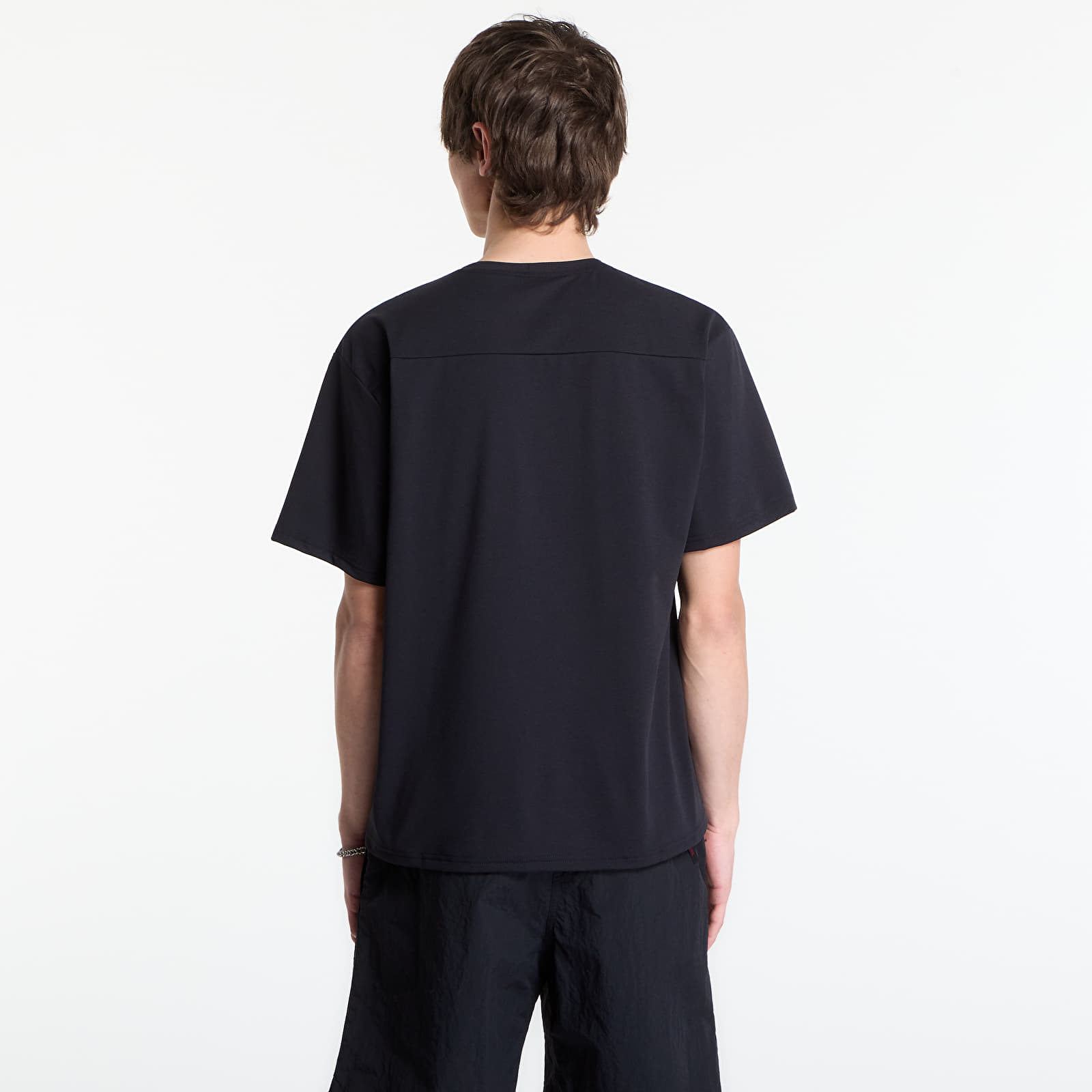 Men's T-shirts Poutnik by Tilak Shiva Top Black