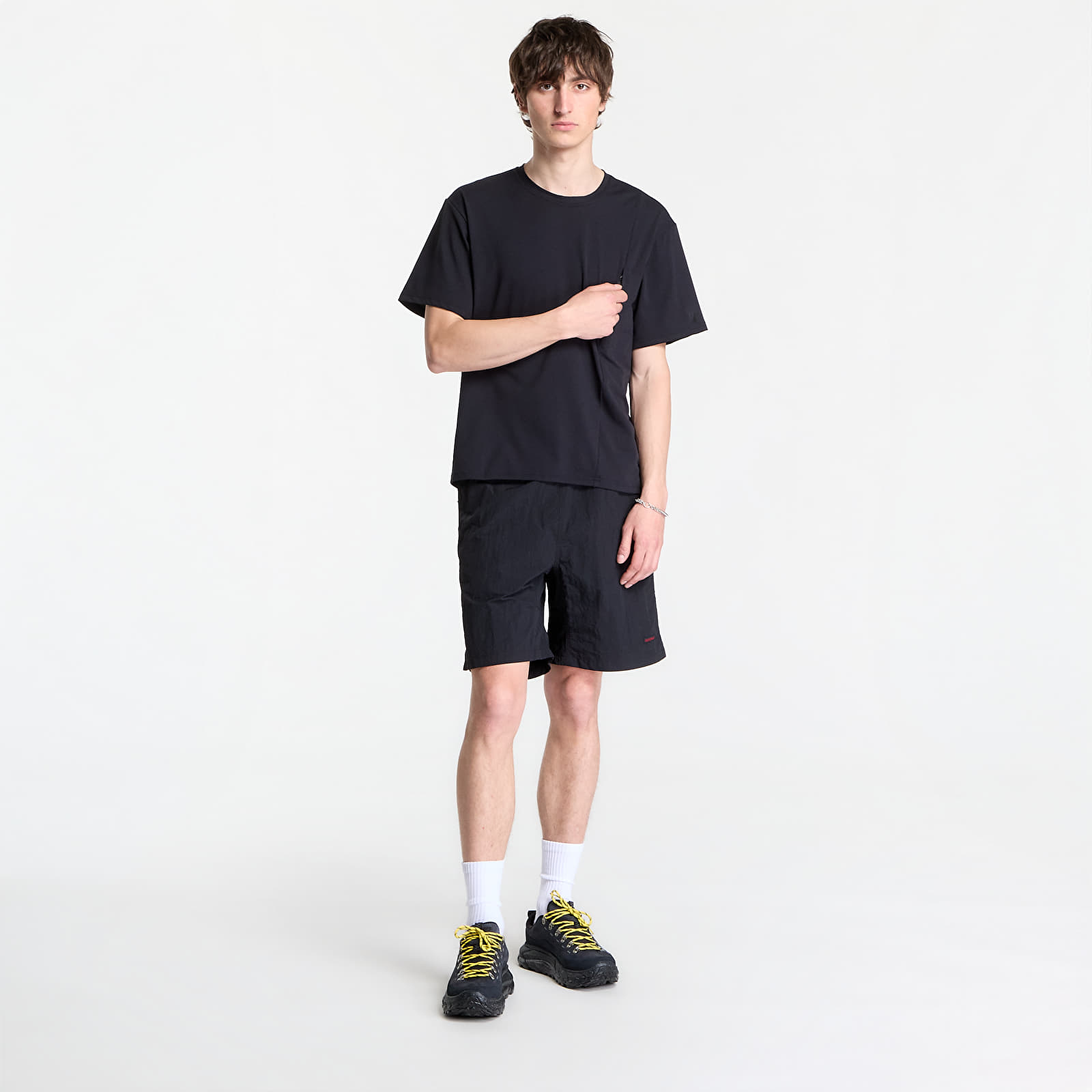 Men's T-shirts Poutnik by Tilak Shiva Top Black