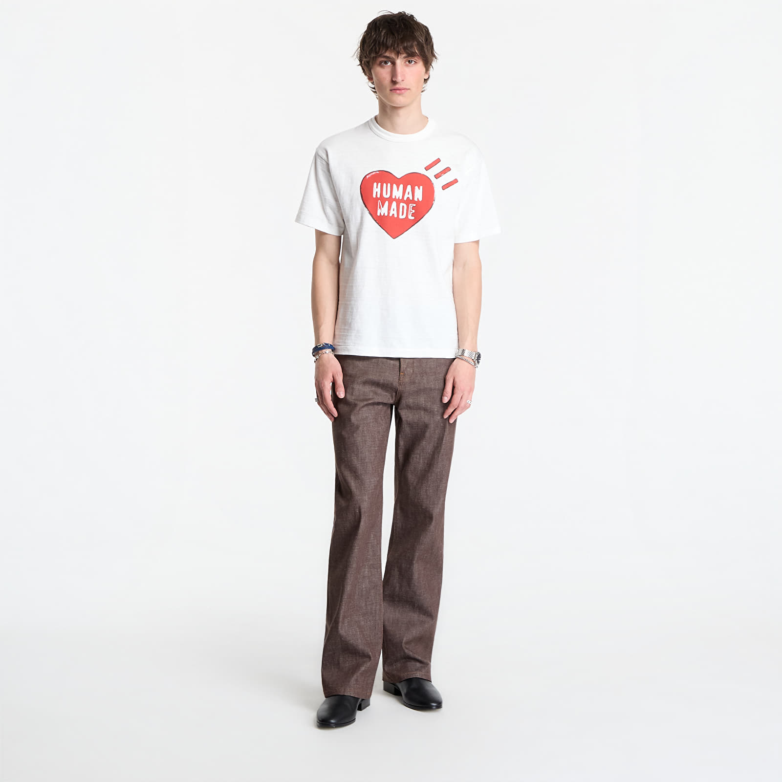 Мъжки тениски HUMAN MADE Graphic T-Shirt UNISEX White