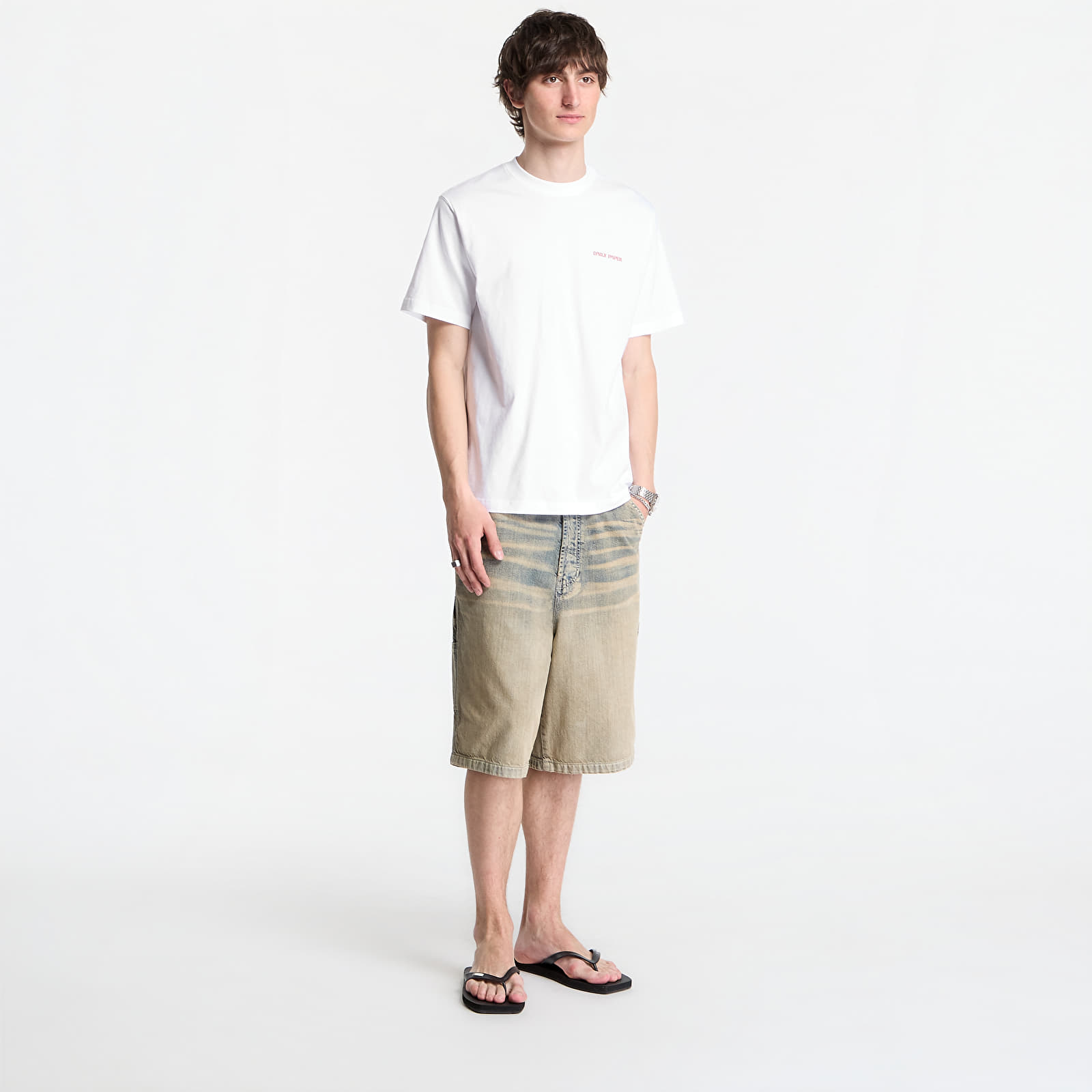 T-shirts Daily Paper Safari Rally Ss T-Shirt White