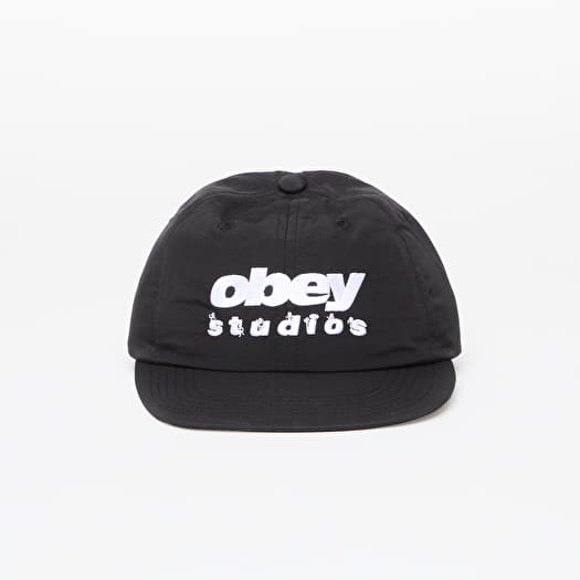 Mütze OBEY Dance Studio Nylon 6 Pnl Black