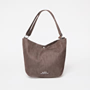 A.P.C. Journal Satchel Dark Brown