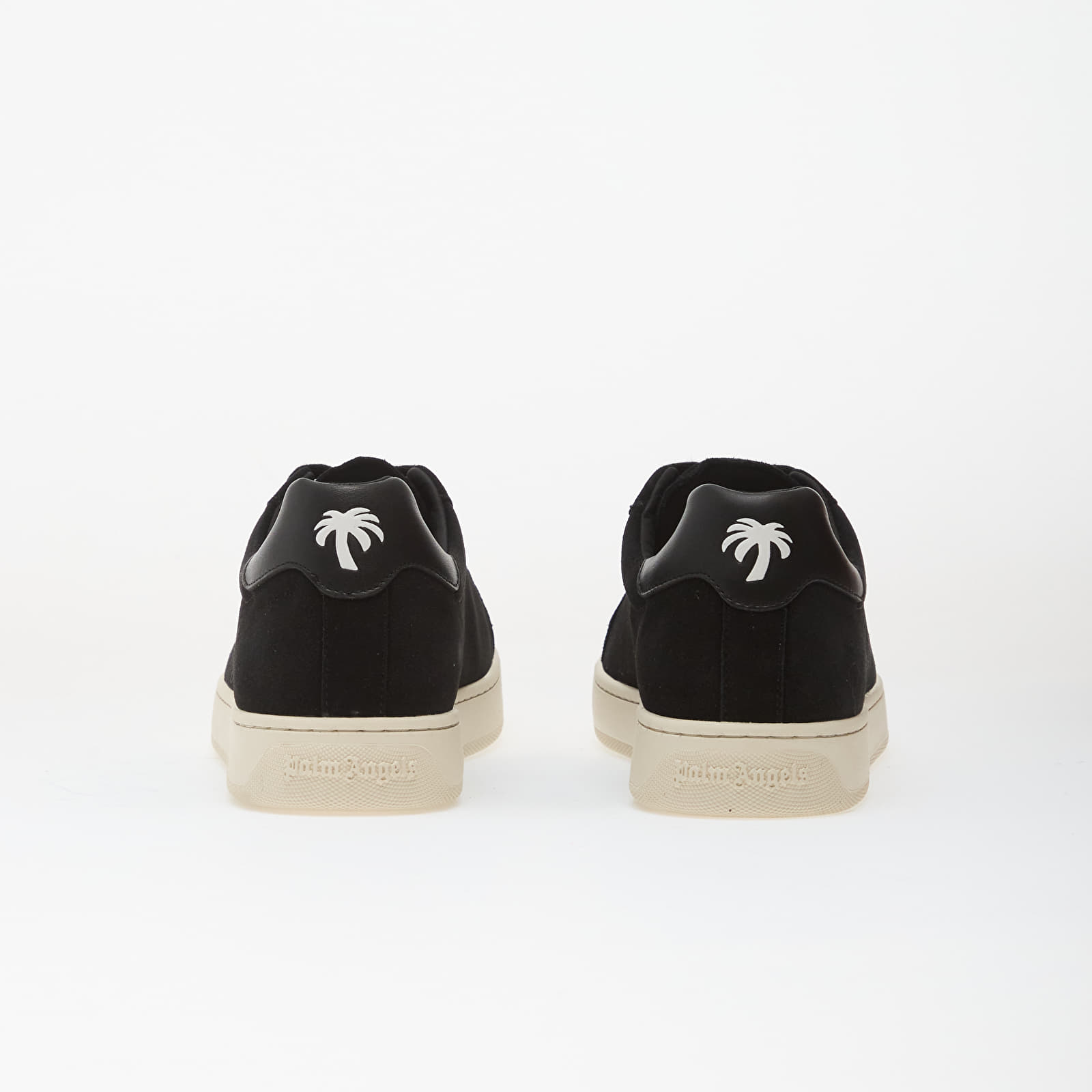 Men's shoes Palm Angels Classic Logo S Tennis Sneaker Black Off White