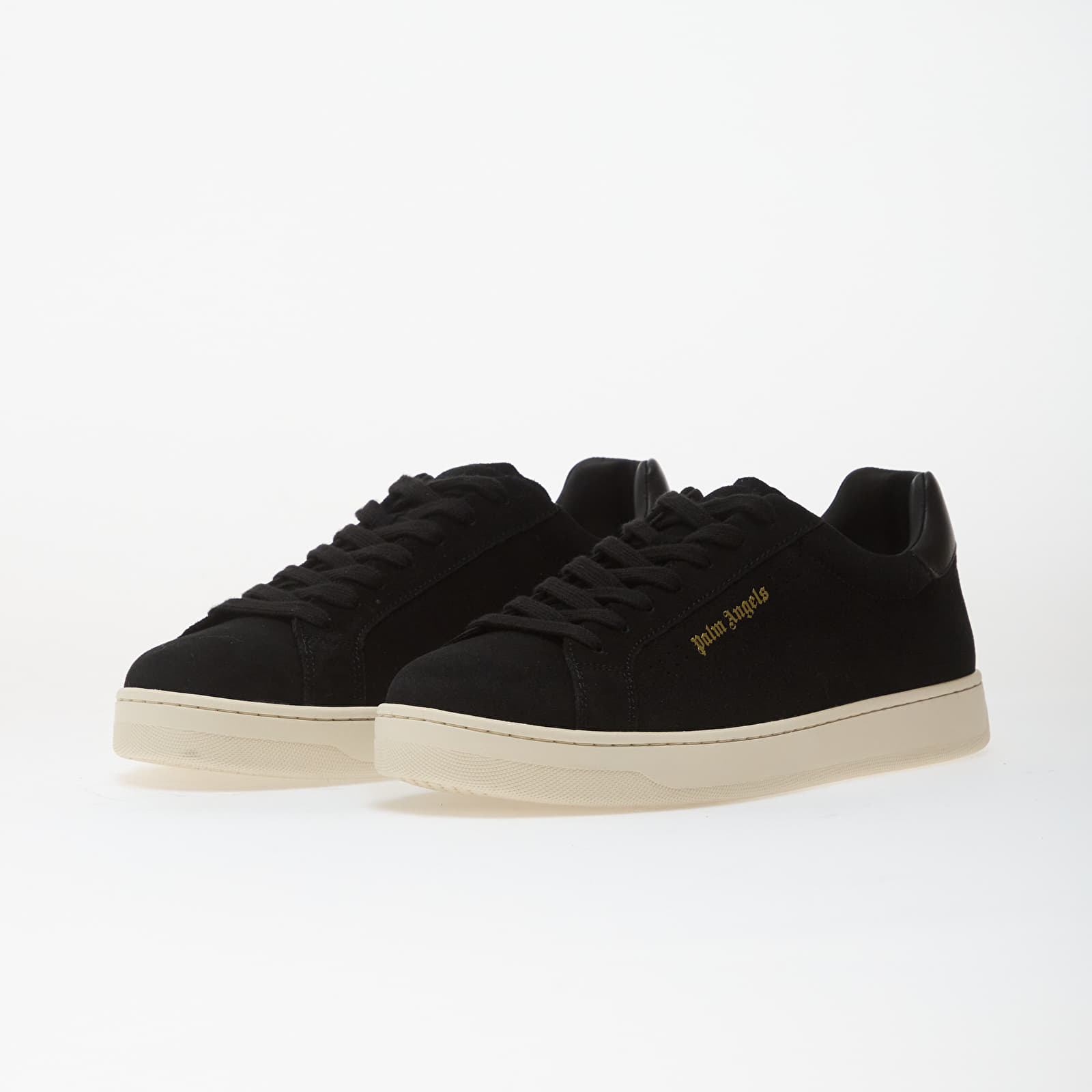 Men's shoes Palm Angels Classic Logo S Tennis Sneaker Black Off White