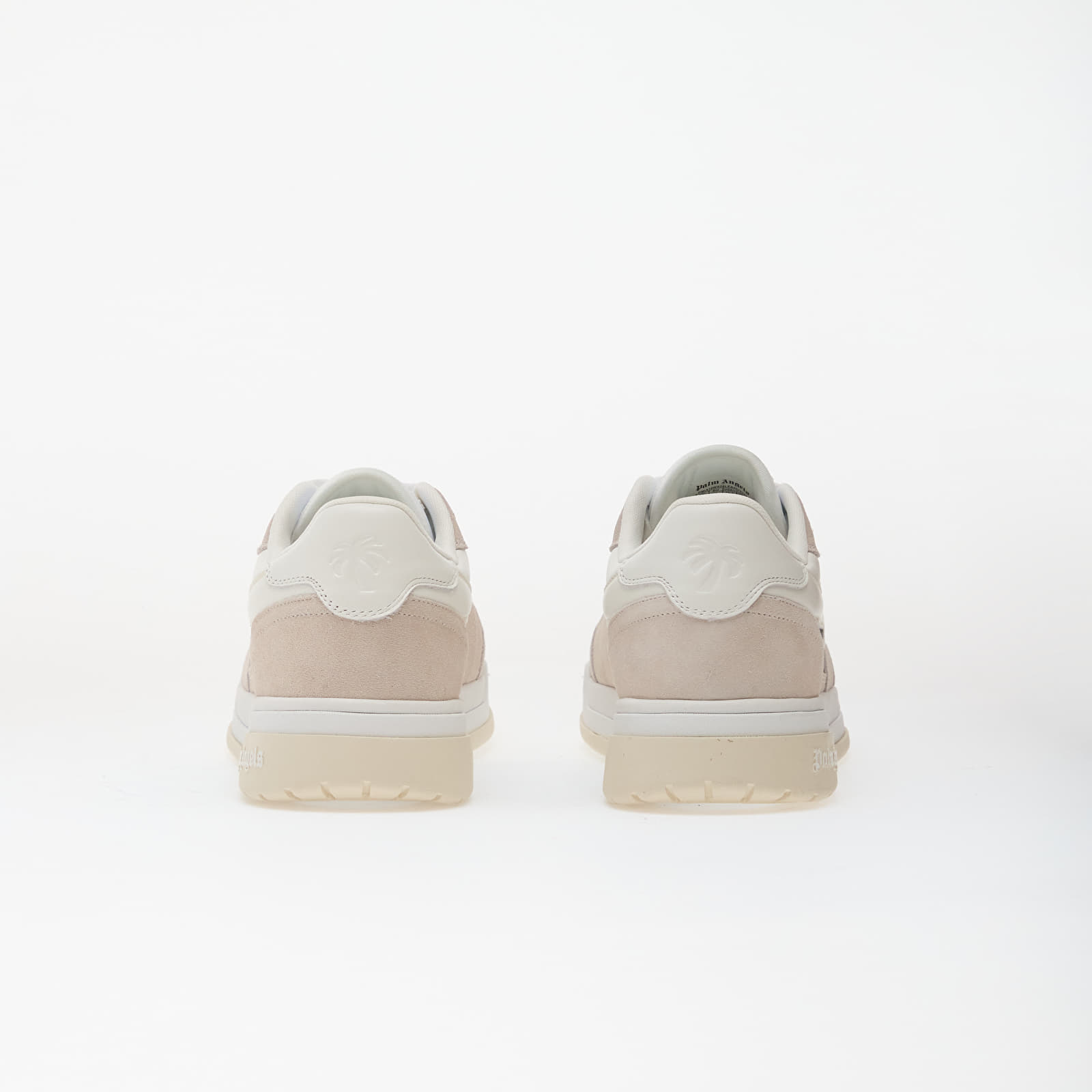 Herren Sneaker und Schuhe Palm Angels Palm Basketball Lea Sneakers White Off White