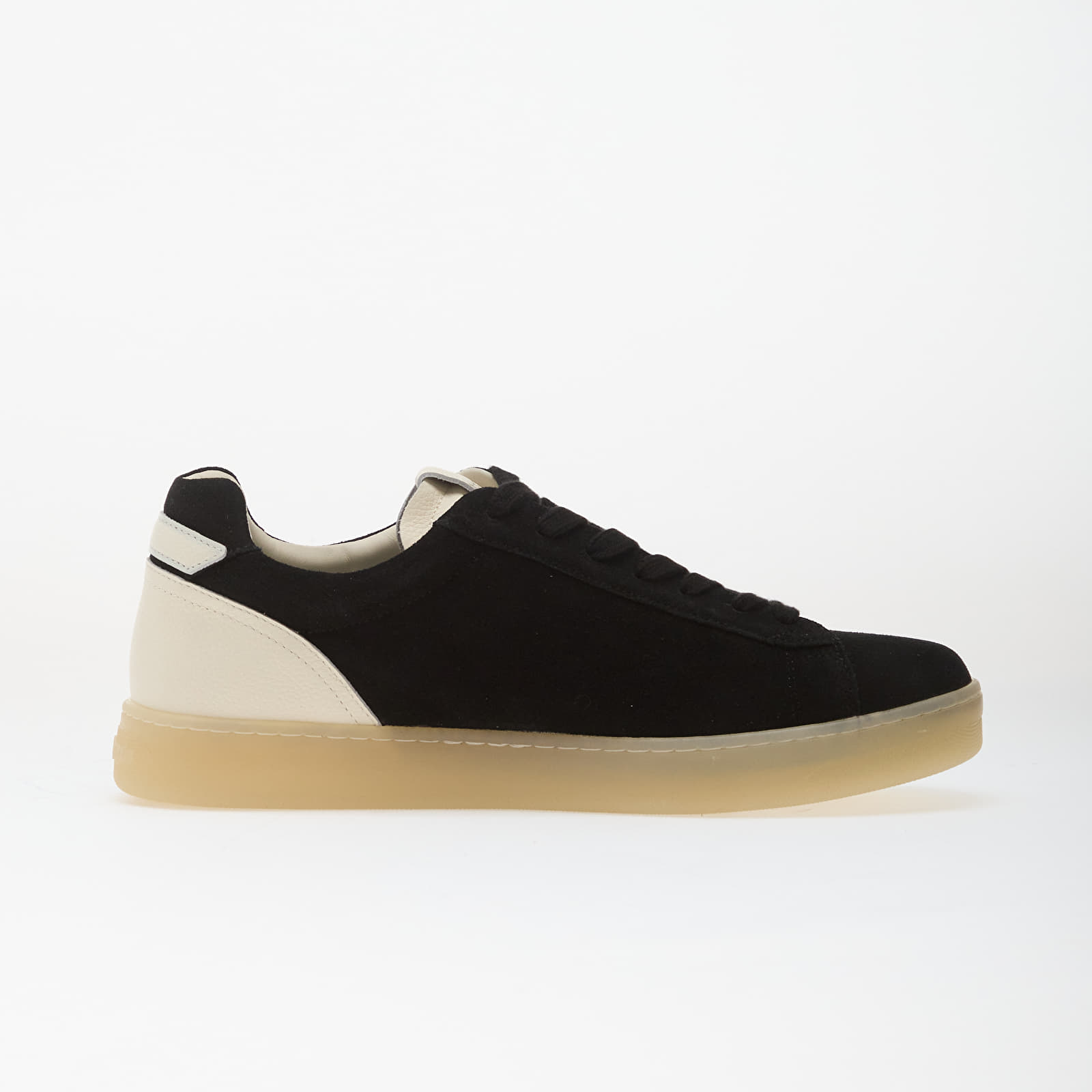 Men's shoes Palm Angels Palm Tennis Suede Sneakers Black Ivory